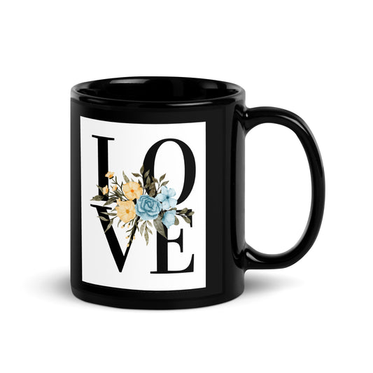 Black Glossy Mug