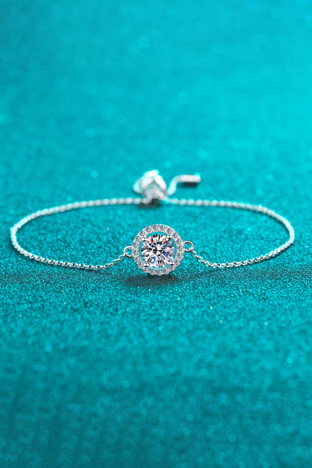 Muéstrale el camino Moissanite Pulsera